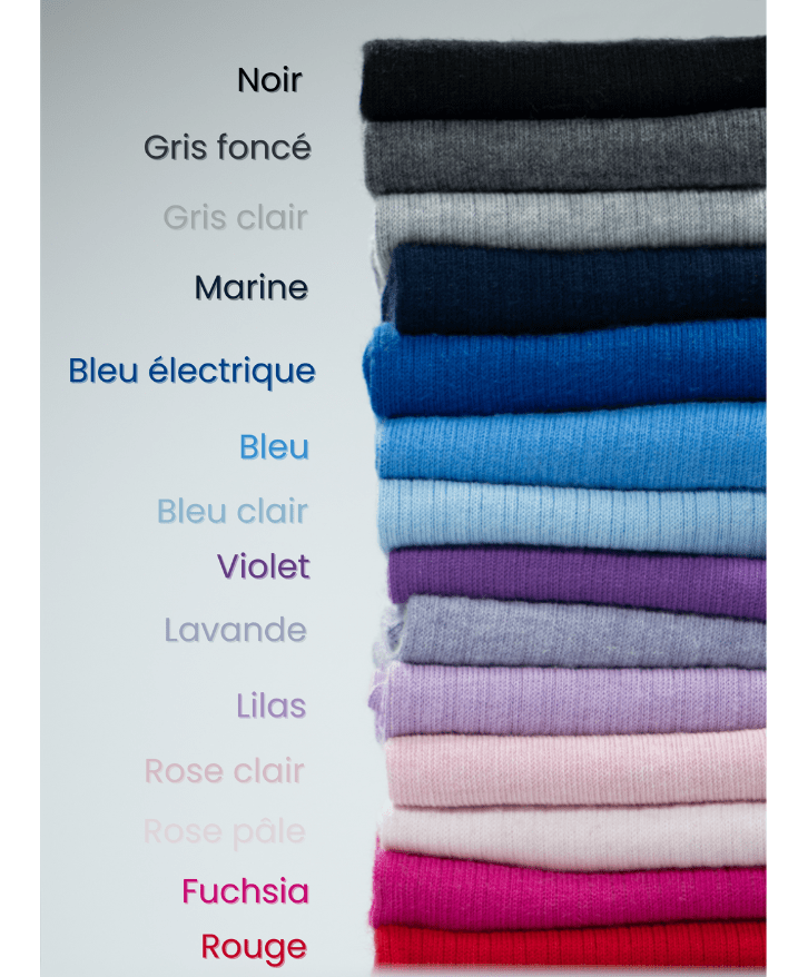 Semainier multicolore personnalisé -