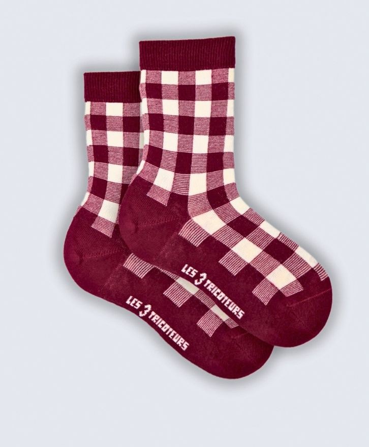 Chaussettes vichy -