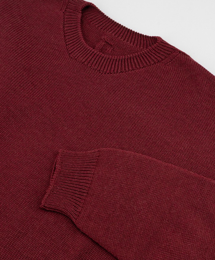 Pull mérinos uni femme -